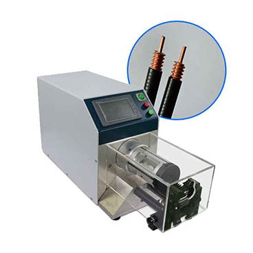 كيفية تشغيل آلة تعرية الكابلات المحورية WPM-8608