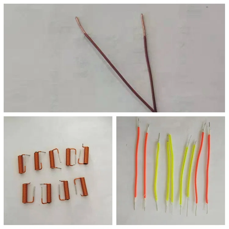 عرض عينة من آلة مزيل مينا الأسلاك النحاسية ، آلة تقشير كابلات الأسلاك النحاسية