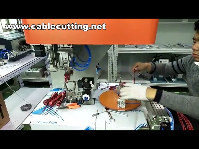 ماكينة لف وربط الكابلات الأوتوماتيكية - حل متكامل لتغليف الأسلاك