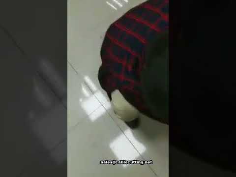 آلة أوتوماتيكية لقص ولف وربط الكابلات والأنابيب بكفاءة عالية