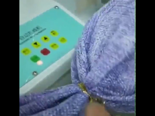 آلة ربط الأكياس البلاستيكية بالأسلاك الذهبية - حل تغليف صناعي