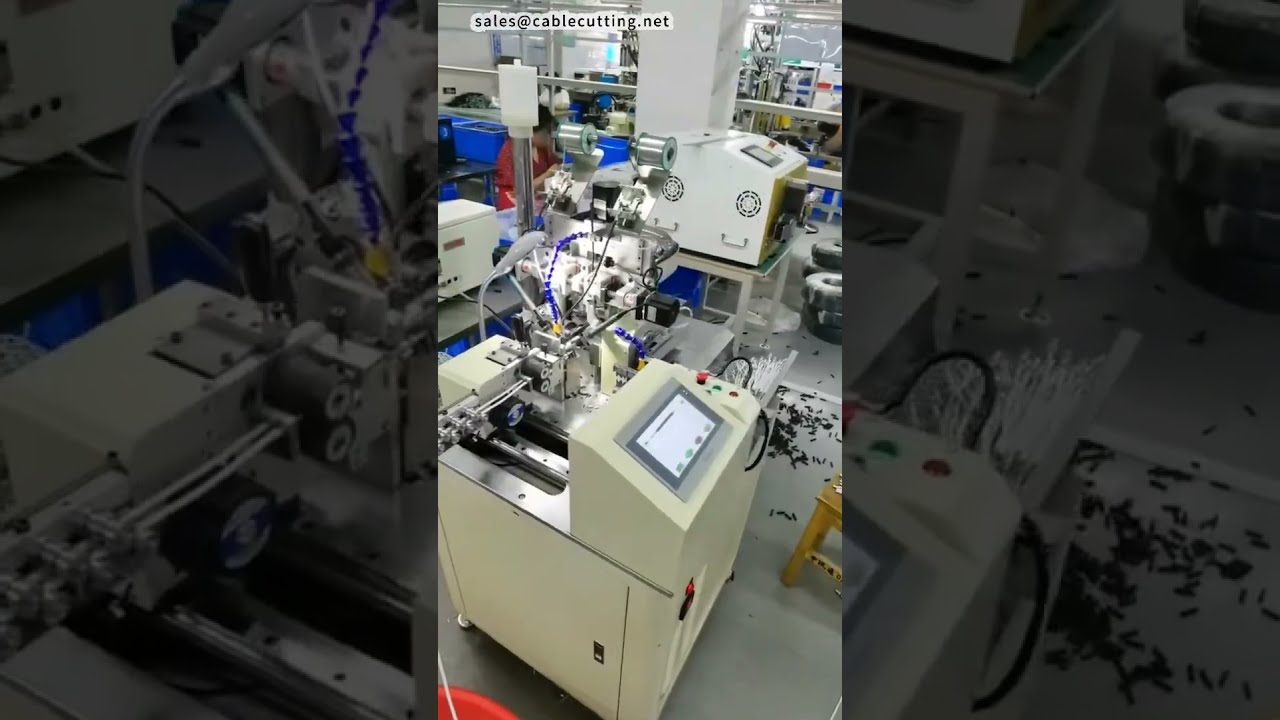 آلة لحام مقابس DC الأوتوماتيكية بالكامل #مصنع #ماكينة #CNC