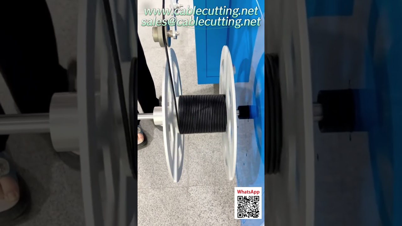 ماكينة لف الكابلات الأوتوماتيكية لكابلات 1.25 مم - إعداد PLC بسيط وسهل التعلم