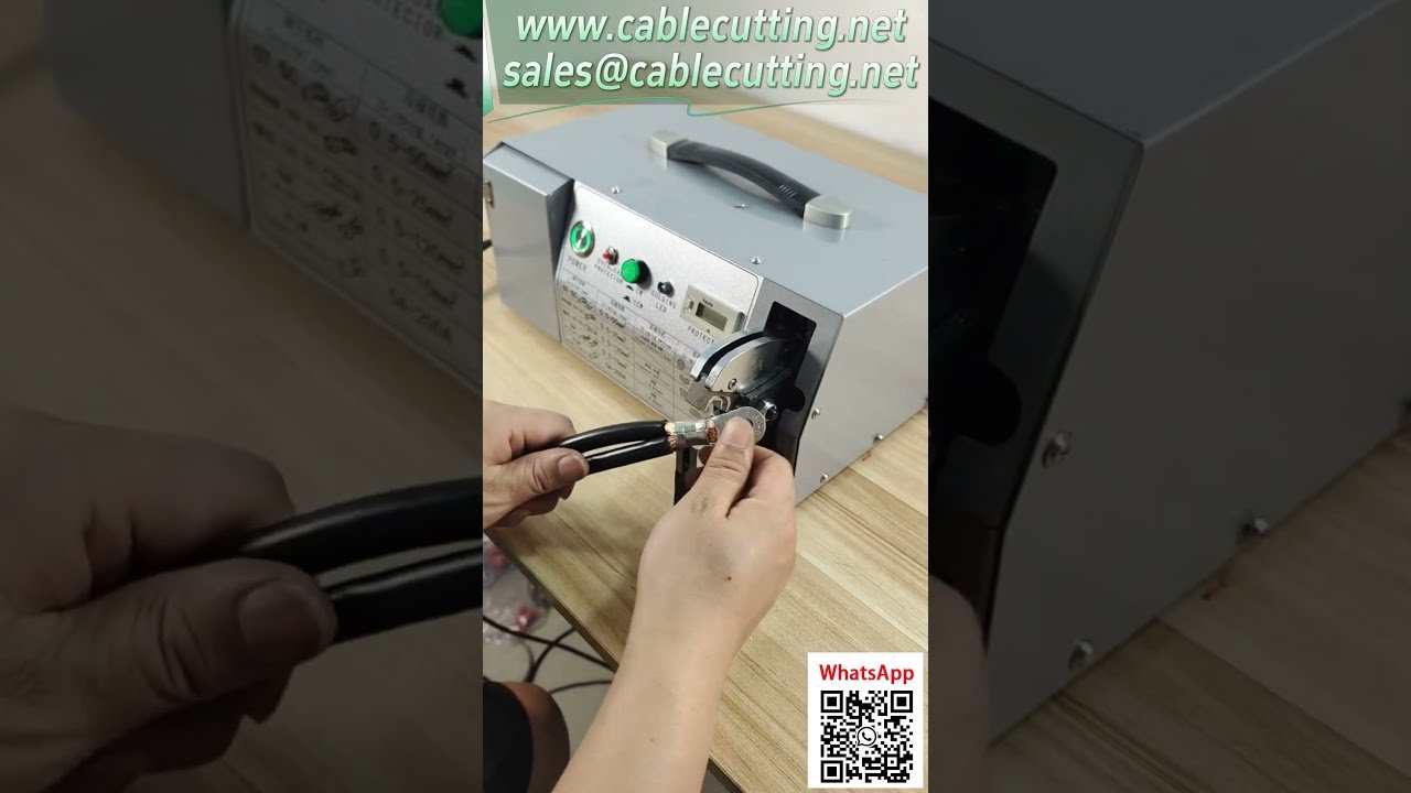 أداة كبس كهربائية EM-50B2 لكبس محطات RN حتى 60 ملم مربع | عرض توضيحي من المصنع