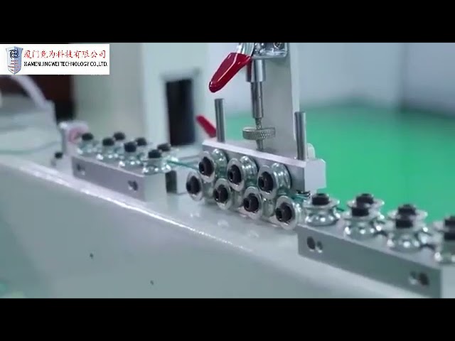 ماكينة قص وتجريد الكابلات وضغط أطراف PCB - حل متكامل لأتمتة الأسلاك