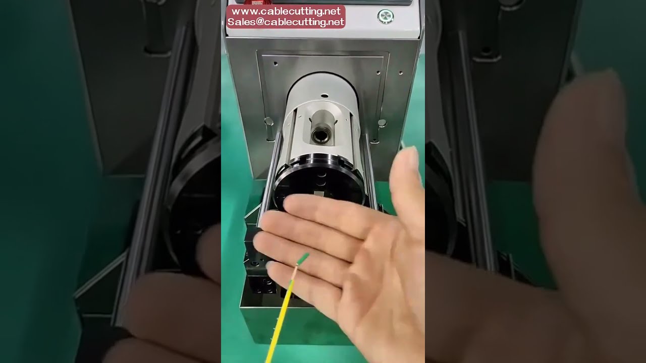 آلة تجريد وكشط كابلات المركبات الكهربائية الجديدة بشاشة لمس وتقنية الدوران - موديل 4806802311023