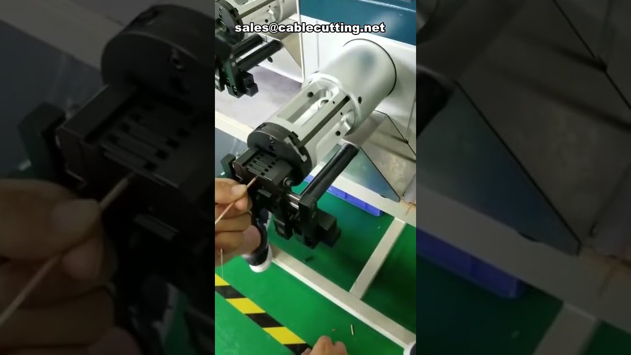 آلة تجريد الكابل المحوري RG316 | ماكينة تقشير الكوابل المحورية عالية الدقة