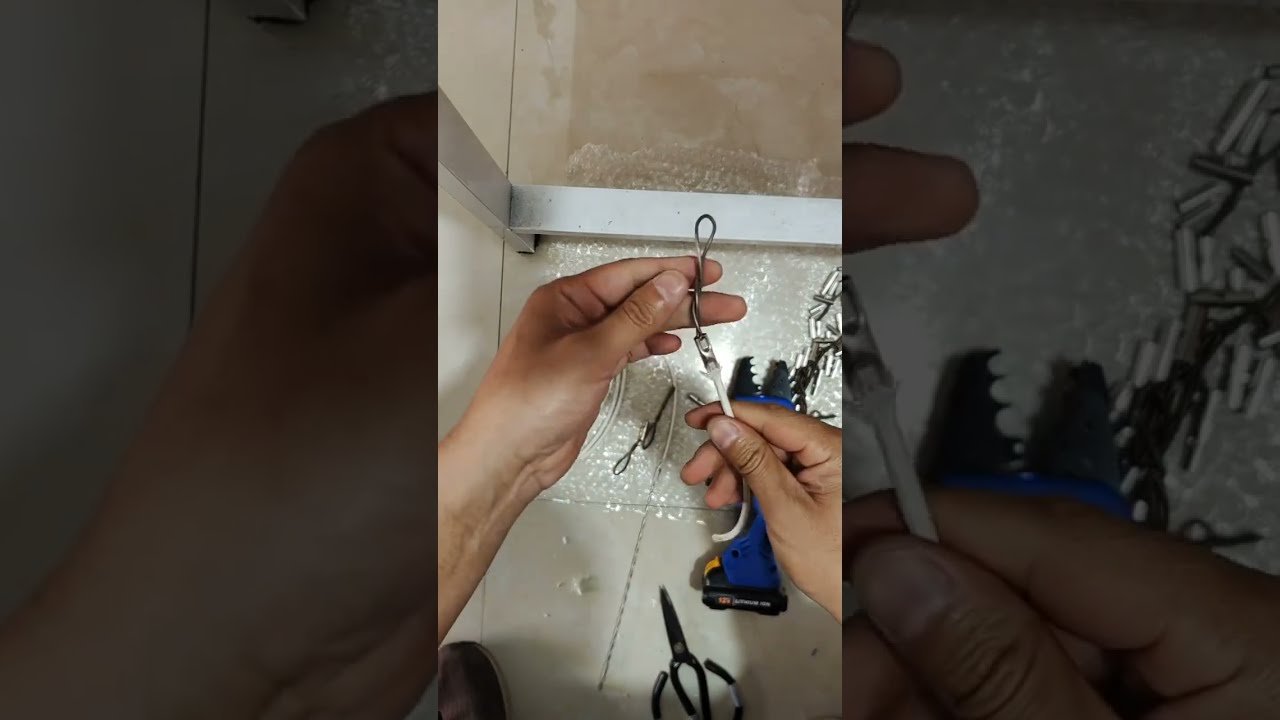 ماكينة ضغط أطراف البطاريات اللاسلكية بالبطارية الليثيوم | لأطراف متنوعة #مصنع #ماكينة