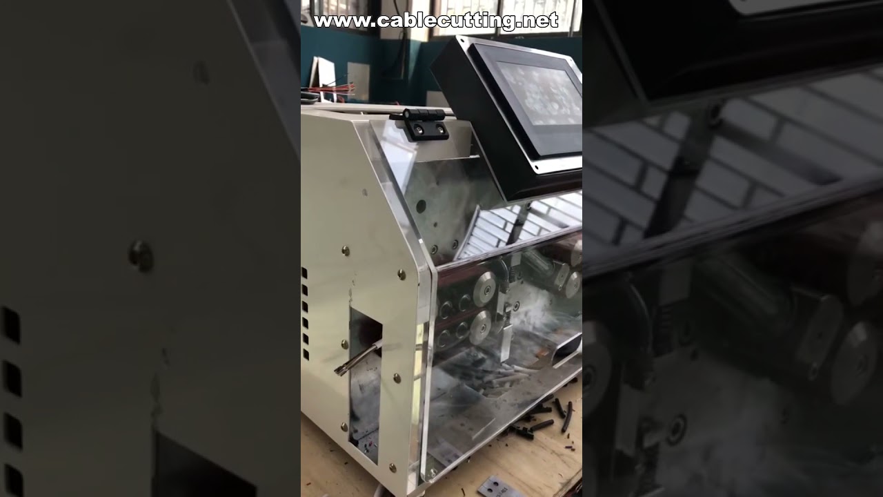 ماكينة تجريد الأسلاك النحاسية - ماكينة قطع وتجريد الأسلاك الكهربائية
