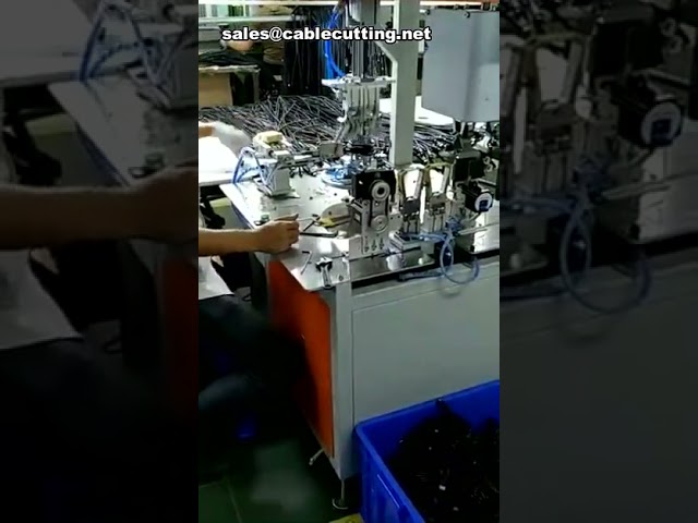 ماكينة لف وربط الكابلات الأوتوماتيكية - حل متكامل للإنتاج الصناعي عالي السرعة