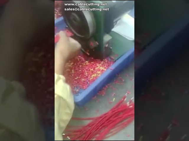 ماكينة نصف تقشير ولف الأسلاك 100T | حل متكامل لتجريد ولف الكابلات