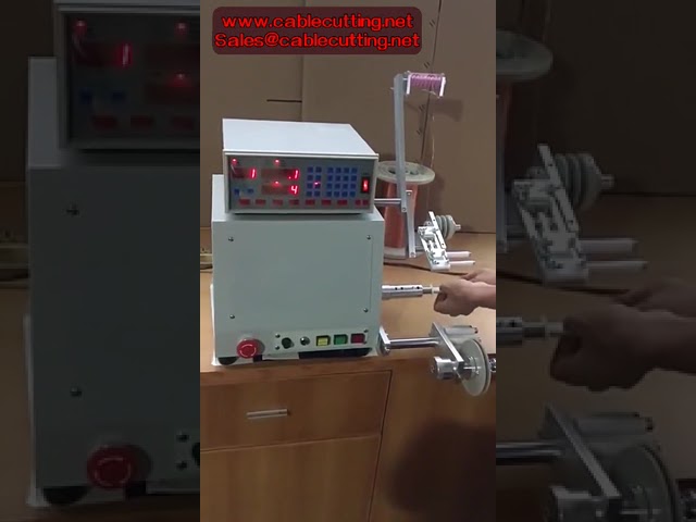 ماكينة لف أسلاك أوتوماتيكية عالية الجودة 750 واط مع تحكم كمبيوتر لأسلاك 0.1-2.5 مم 220 فولت
