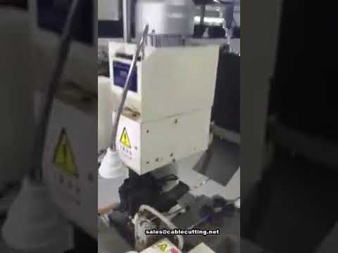ماكينة تجريد وعقص طرفي أوتوماتيكية برأس واحد لكابلات 8 مم²