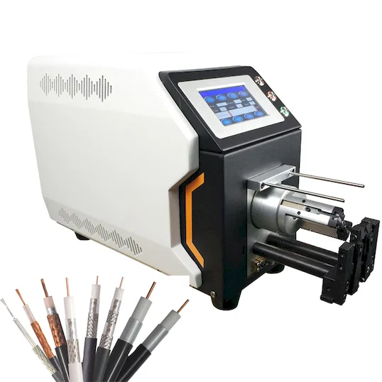 آلة تعرية الكابلات المحورية WPM-6806N - آلة قطع وتعرية الأسلاك