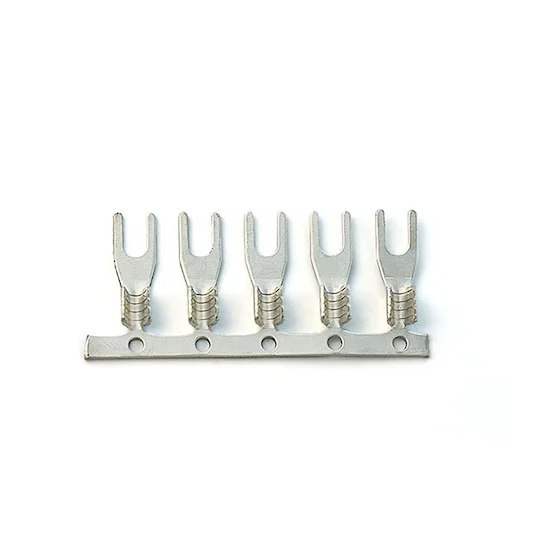 أطراف شوكية نحاسية غير معزولة - أطراف وموصلات الأسلاك