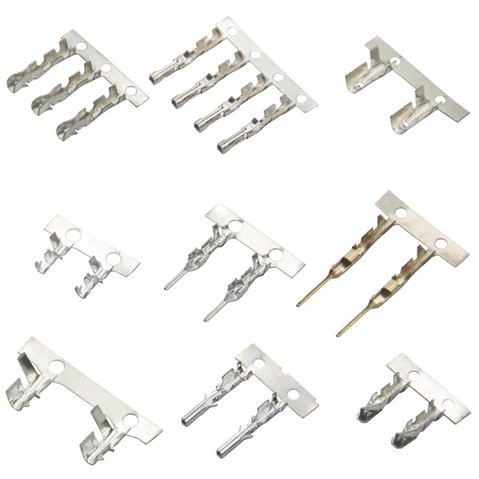 كبس أطراف سماعات معدنية - أطراف وموصلات الأسلاك